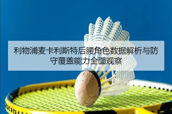 利物浦麦卡利斯特后腰角色数据解析与防守覆盖能力全面观察